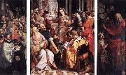 Frans Francken II Jesus among the Doctors oil on canvas